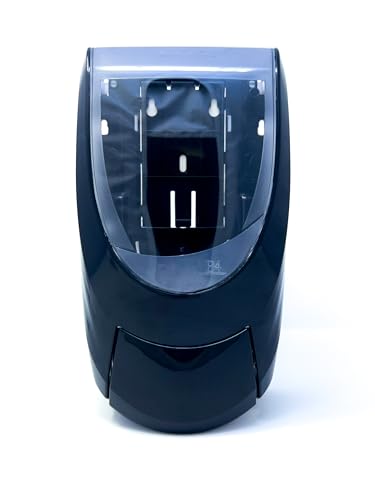 Black Wall-Mounted Manual 1000 ml Foam Dispenser for Soap or Sanitizer