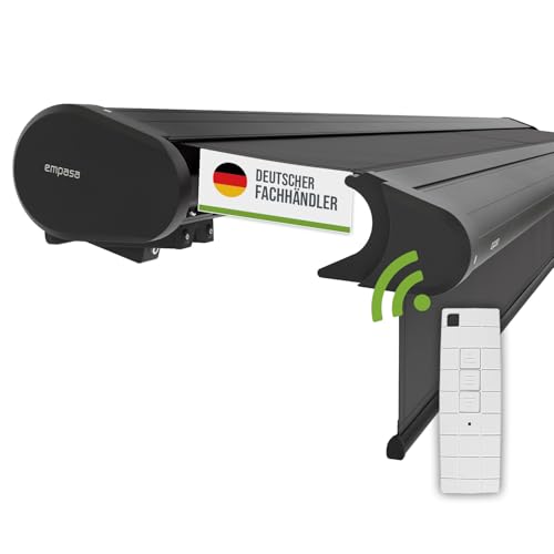 empasa Elektrische Vollkassettenmarkise 'Premium' Kassettenmarkise...