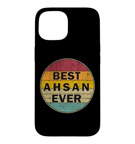 �p�[�\�i���C�Y���ꂽ���O Ahsan I love Ahsan���g�����B���e�[�W�X�^�C�� �X�}�z�P�[�X iPhone 15 �p