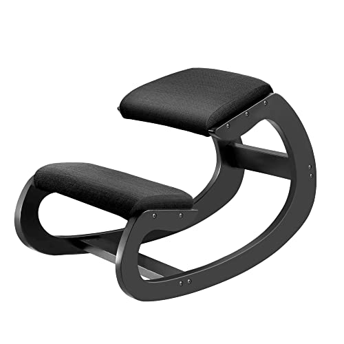 Predawn Ergonomischer Kniestuhl, Kniehocker, Kniestuhl Ergonomisch für Zuhause Meditation, Holz &...