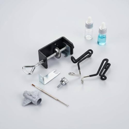 Porte-aérographe double métal outil compact stable pour technicien - 3