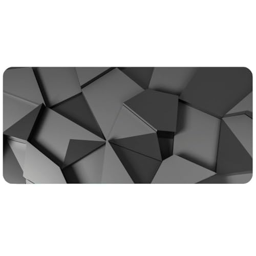 Image of Tukzer Extended Gaming Mouse Pad /Desk Mat for Speed & Precision Operation, Non-Slip Rubber Base,Smooth Cloth Surface for Laser & Optical Mouse,Laptop,MacBook,Keyboard,Office 580x280mm(GD14-01)