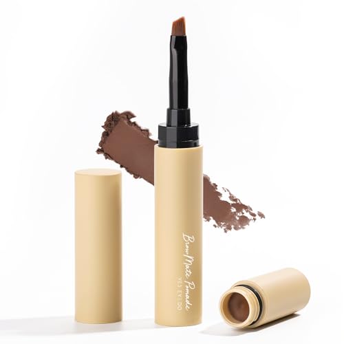All-in-One Auburn Eyebrow Pen: Long-Lasting Eyebrow Pomade Powder with Built-In Slanted Brush for Easy Filling and Shaping - Waterproof, Smudge-Proof YES.EYE DO (Warm Cinnamon-Auburn)