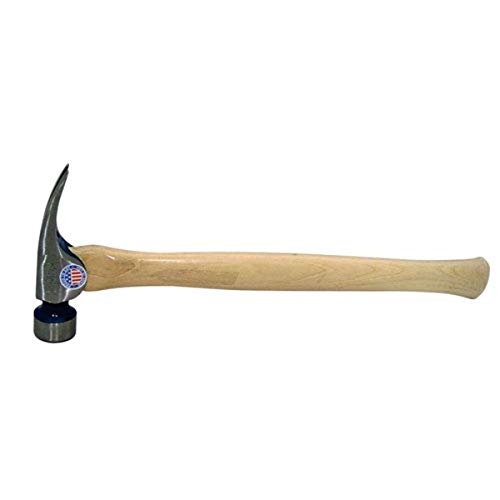Vaughan 103-00 23-Ounce California Framing Hammer Milled Face and 17-Inch Wood Handle