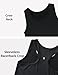 Hvididan Black Active Tank Tops Girls 7-8