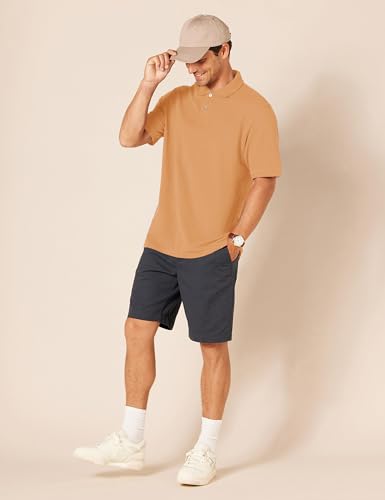 Image of Amazon Essentials Men's Regular-Fit Short Sleeve Cotton Pique Polo Shirt (Available in Big & Tall)
