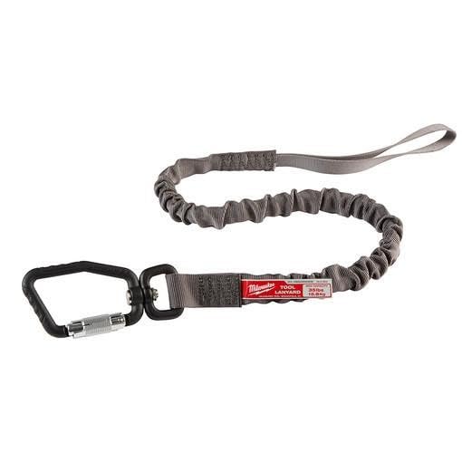 Cordón para herramientas de bloqueo Milwaukee de 35 Lbs con mosquetón de alta resistencia