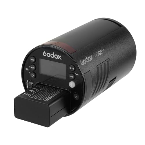 Godox WB100 AD100PRO Akku WB100 Battery 7.2V/2600mAh für Godox V1C V1N V1S V1F V1O V1P Rundblitz,AD100PRO Blitz ((2024) WB100)