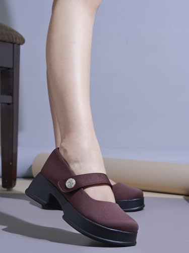 Image of Shoetopia Stylish Marry-Janes for Women & Girls