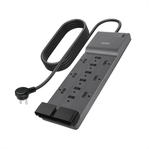 Belkin 12-Outlet Surge Protector Power Strip w/ 12 AC Outlets...