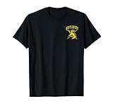 Harry Potter Hufflepuff Quidditch Crest Front And Back T-Shirt