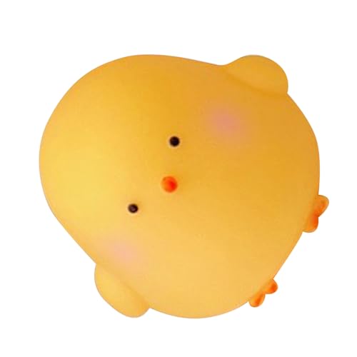 Lámpara de noche infantil silicona diseño pollito amarillo miniatura 5