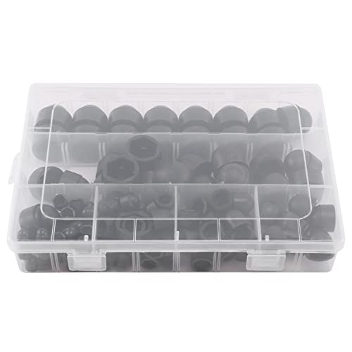 Pasuihcay 145Pcs Hex Nut Cover Protective -M12 Bolt Cap Protection Caps Covers Exposed Hexagon Plastic