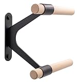VITA Barre Wall-Mounted Double Ballet Barre, Metro, 10 Ft Bar, Wood | Fixed Height, Made in USA, Home, Studio or Gym Exercise Equipment for Kids & Adults | Dance, Fitness, Pilates