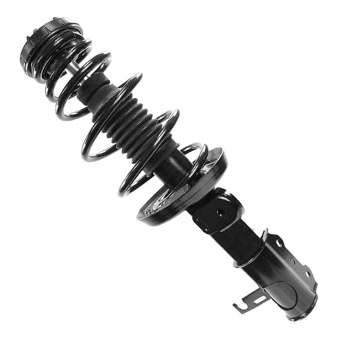 Image of Detroit Axle - 6pc Suspension Kit for 2012-2015 Chevy Volt, 2 Front Struts with Coil Spring Assembly 2 Front Sway Bar End Links 2 Rear Shock Absorbers 2013 2014 Replacement