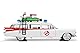 Jada Toys Ghostbuster ECTO-1, Modellauto, Spielzeugauto aus Die-cast, öffnende Türen, Kofferraum & Motorhaube, Maßstab 1:24, weiß