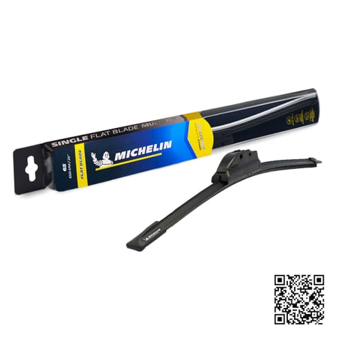 MICHELIN Flat Wiper Blade MULTI-FIT 26"inch,Single pc with Adaptors for All Japanese & European CAR's & SUV's