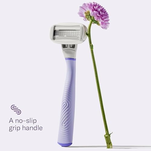 Flamingo Razors for Women - Razor Handle and Blade Refill - Lilac - image 3