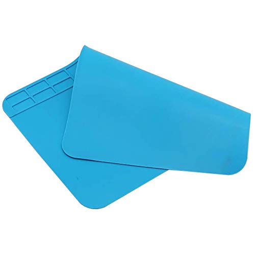 LIZZOT Tappetino Isolante In Silicone Per Saldatura, 300x200mm, Anticalore Fino A 500°C, Per Riparazione Di Cellulari E PCB BGA