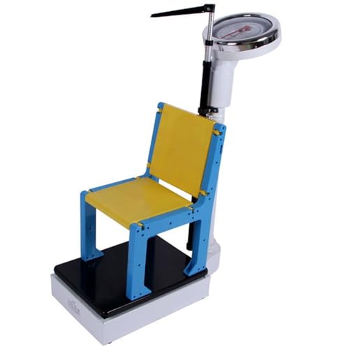 Mechanical Weight Scale, 50kg/160cm, 2-in-1 Height and Weight Scale, Mechanical Column Scale, Oversized Dial Easy to Read, for Home, School, Hospital