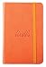 Rhodiarama A6 Lined Notebook Tangerine