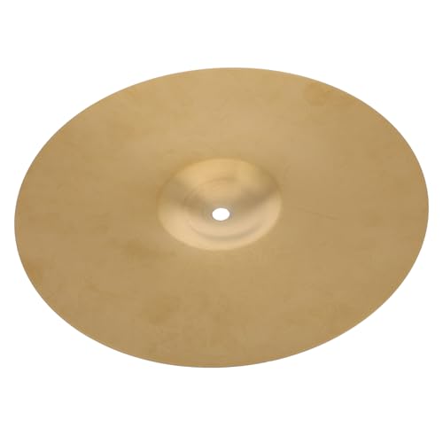Toddmomy Practice Drum Set Cymbal 12 Inch Jazz Drum Cymbals Versatile Size Construction