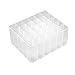 LHQ-HQ 30/40 Schlitz Markierstift brush Bleistifthalter shelf storage rack Organisatoren vielseitige Werkzeugtisch (Color : 30 Slots White)