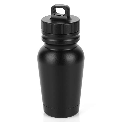 Ajcoflt Cilindro de cápsula de sobrevivência de recipiente de armazenamento selado de liga de alumín