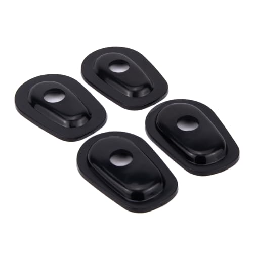 Image of Aharon Motolumino Motorcycle LED Turn Signal Mounting Brackets 4-Pack | Compatible with Kawasaki, M8 /M10 Thread | Fit in Original Turn Signal Locations | Bike Indicator Lights