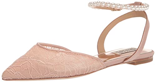 Ballerines Fawn Badgley Mischka chaussures plates habillées pour mariage et cocktail chic
