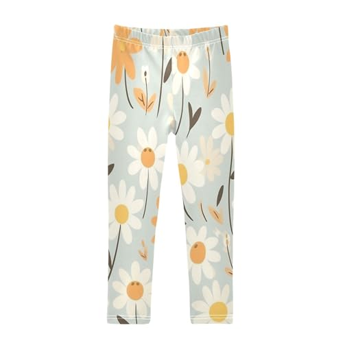 Toddler Girls Leggings Printed Yoga Pants Leggings Daisy Two for Kids