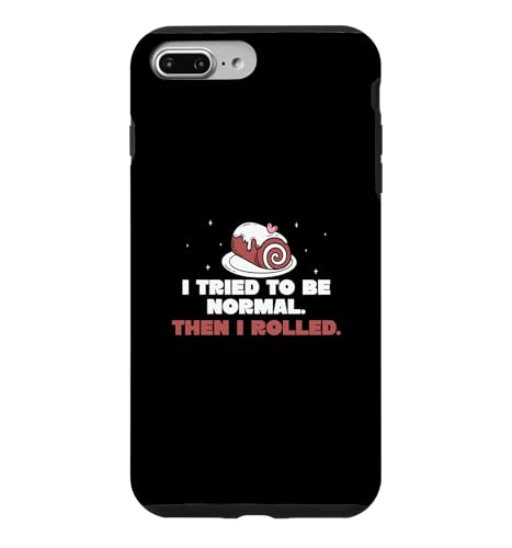 I Tried To Be Normal then I Rolled ��������X�C�X���[���P�[�L�t�@�� �X�}�z�P�[�X iPhone 7 Plus/8 Plus �p