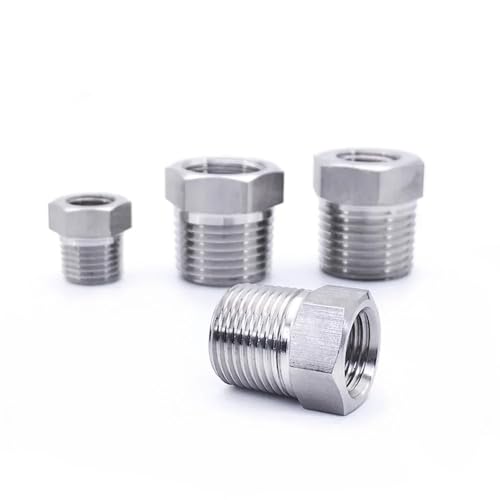 Accesorio de tubería reductor bushing NPT de acero inoxidable 304 4