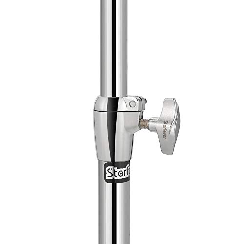 Starfavor Boom Cymbal Stand Single Braced With Non-Slip Rubber Feet And Memory Lock Limiter, Adjustable Height 22"-49" (St 700) #TOP4