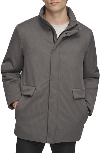 Image of DKNY Men's Padded Walking Coat With Fill