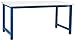 BenchPro Blue Paint with White Formica Laminate Top Workbench, 6,000 lbs max. Capacity, 30" Depth x 120" Width x 30" Height