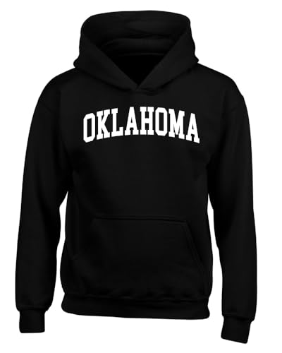 Wild Bobby State of Oklahoma College Style Fashion Unisex Hoodie Sweatshirt