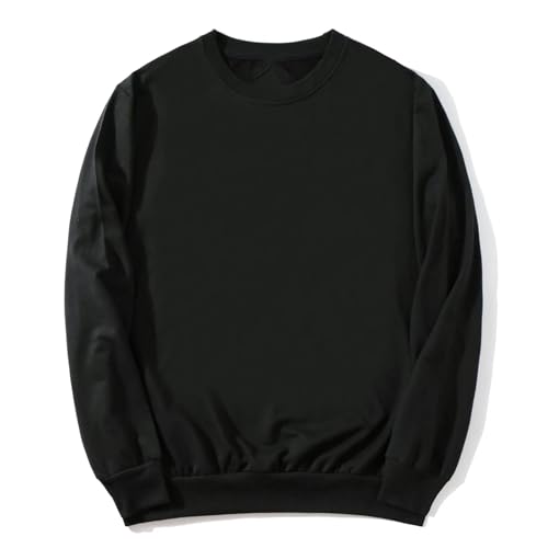 Sweat-shirt à col rond de qualité supérieure - Pull fin et fluide pour homme moderne - 2