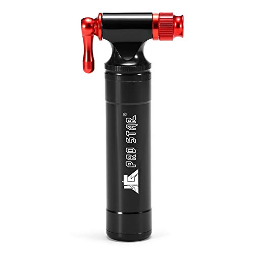 Insuflador de bicicleta, Romacci Insuflador manual de bicicleta para ciclismo CO2 Insuflador de pneu