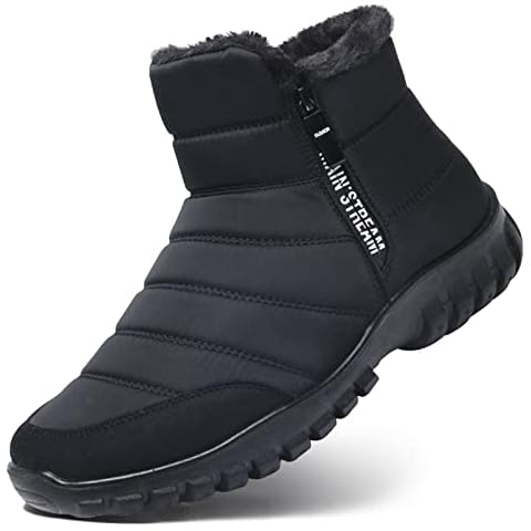 Hanani Men's Winter Fur-Lined Ankle Boots Cover