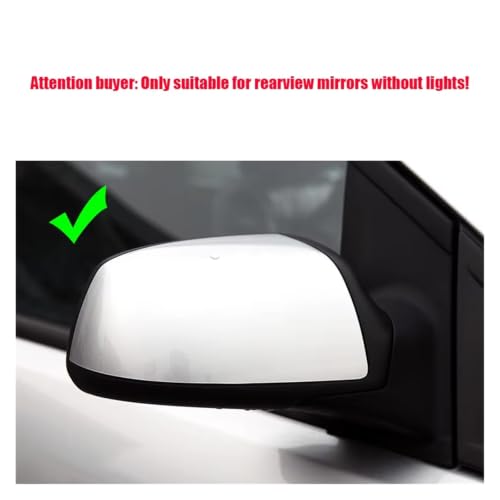 Coque rétroviseur Ford Focus MK2 de 2005 à 2008 cache de protection plastique gris unitaire - 3