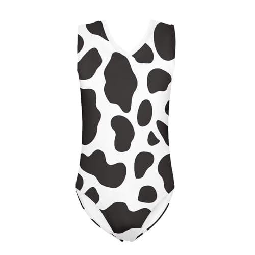 Image of Girls Fashion Print One Piece Swimsuit Bathing Suit Gymnastic Leotard for Kids, 5-14 Years
