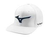 Hochprofil-Krone 3,75 Zoll Mizuno Herren Diamond Snapback Baseball Cap, Weiß (Blanco 01), One Size (Herstellergröße: Ns)