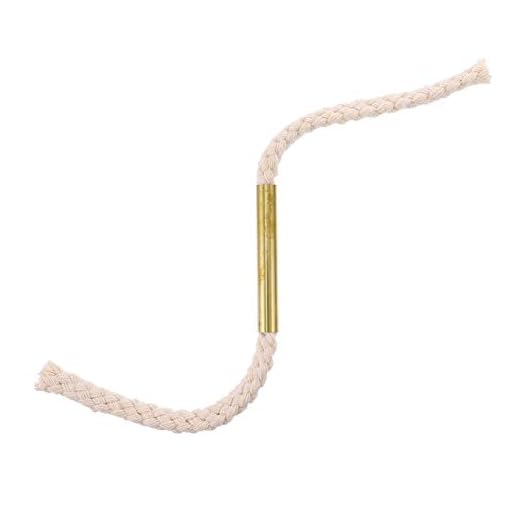 BESPORTBLE Survival Jute Fire Start Rep Naturlig Hampa Fire Starter Tinder Vattentät Vax Infunderad Flätad Snod Med Aluminium Ärm För Camping Flam Startar
