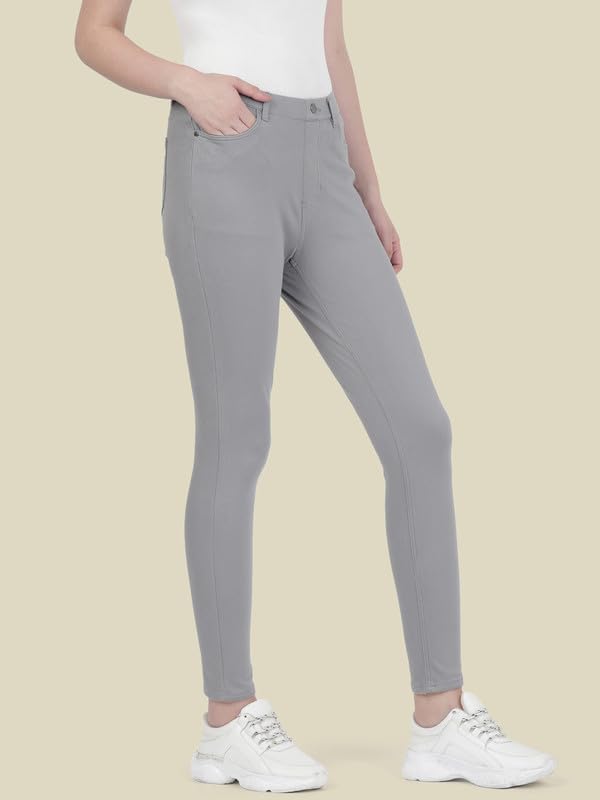 Image of GO COLORS Women Mid Rise Premium Straight Jeans
