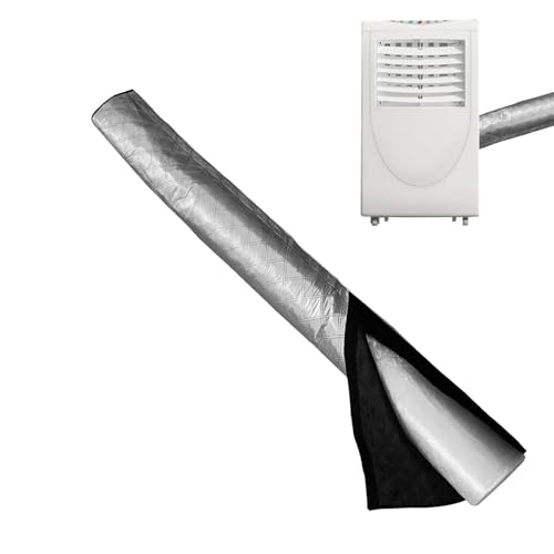 Manguera Aire Acondicionado - Manga para tubo de AC apta para mangueras de escape de 12,7-15 cm - Envoltura Aislante Tubo AC Portátil,Para Hogar Oficina Interior Salón Dormitorio