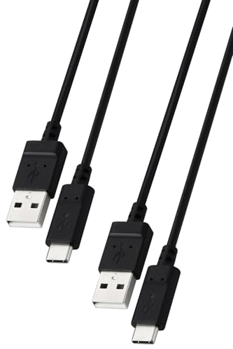 Image of Elecom MPA-ACECTW10BK USB Type C Cable, USB-C to USB-A, 3.3 ft (1 m), 15 W, Compatible with MacBook, iPad, Galaxy, Android Smartphones, Tablets, etc., Black, iPhone 16 Series Verified
