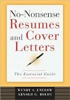 No-Nonsense Resumes and Cover Letters 1435105974 Book Cover