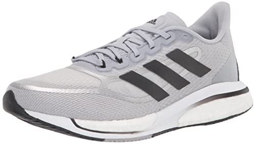 Adidas Mens Supernova + Halo Silver/Black/Matte Silver 8