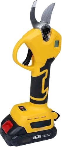 Image of 36 V Cordless Pruning Shears 2 PCS Backup Rechargeable 2Ah Lithium Battery Powered 25 mm Pruner Cutting Diameter Gardening Secateurs for Fruit Tree Hedge Branch Cutting size 1 inch